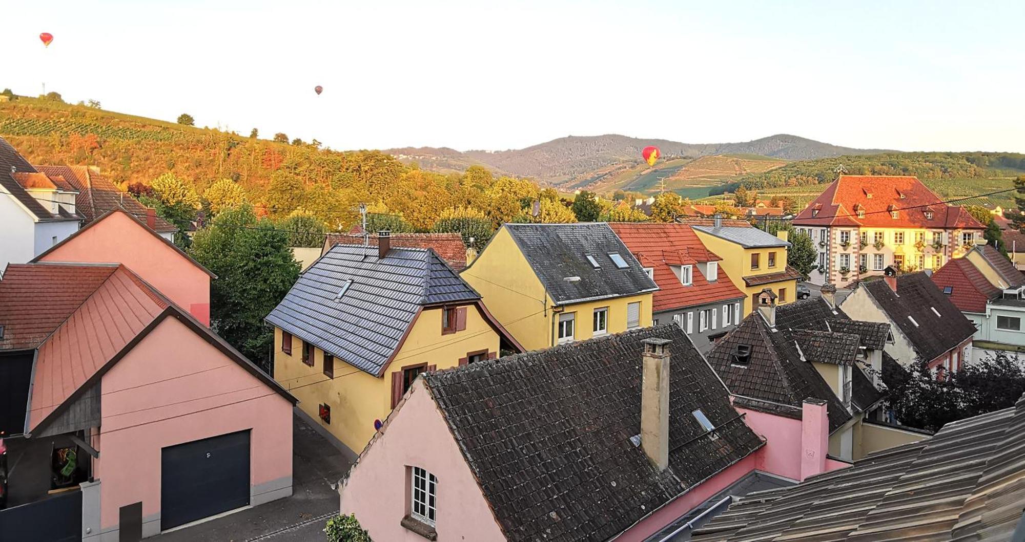 Entre Ville Et Vignes - Gite Classe 3 Etoiles Ingersheim Buitenkant foto